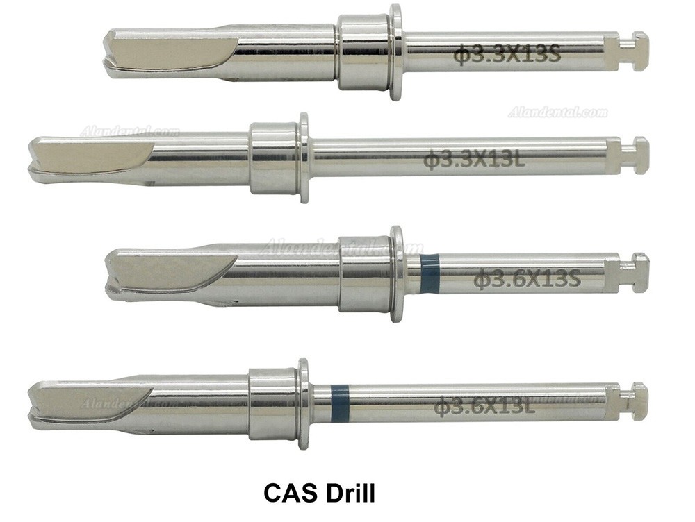 Dental Implant Crestal Approach Sinus Kit HIOSSEN OSSTEM CAS Drills Stoppers Hydraulic Membrane Lifter